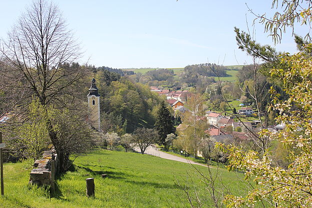 Blick über Messern